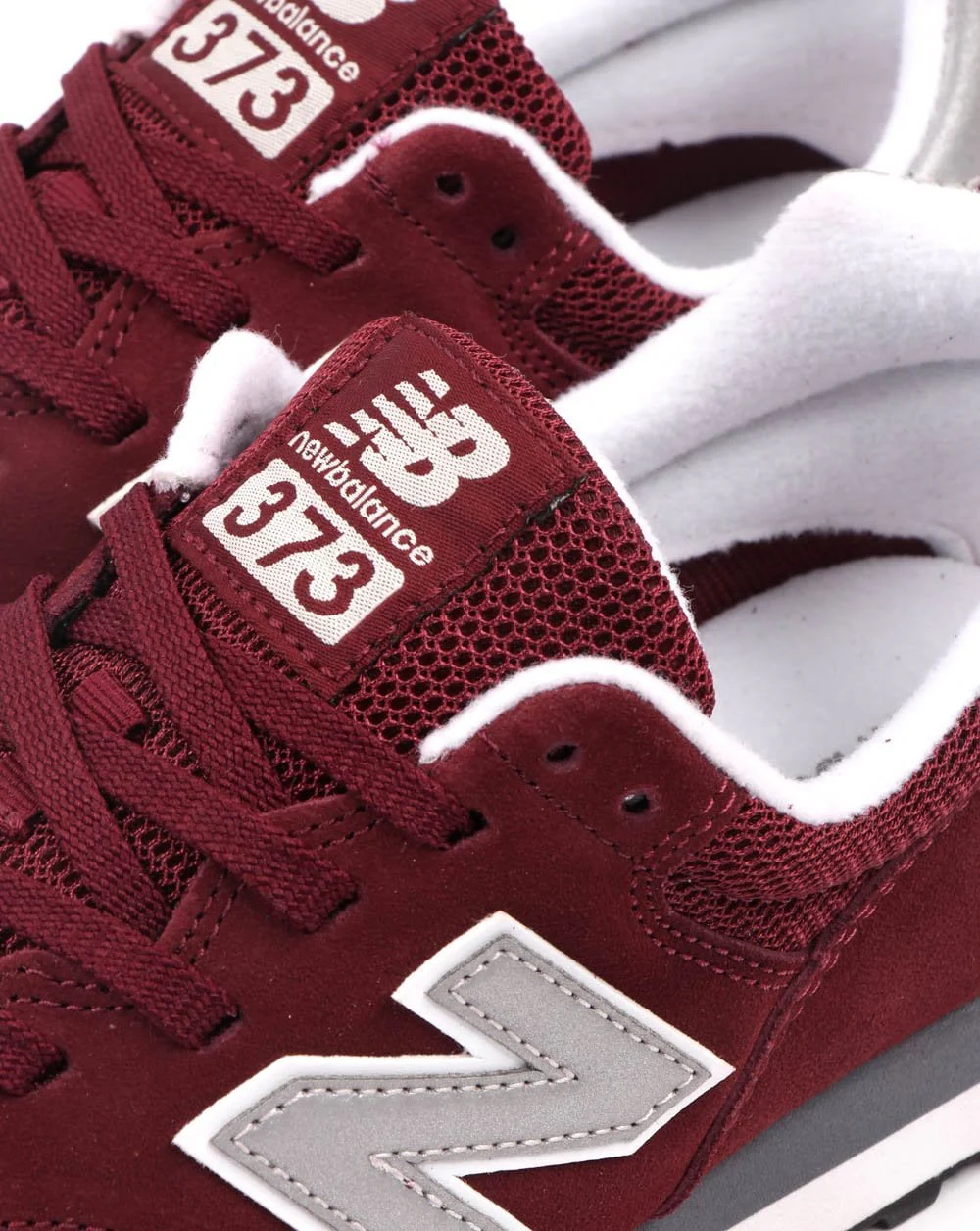 New Balance 373 Trainers Burgundy - Image 4