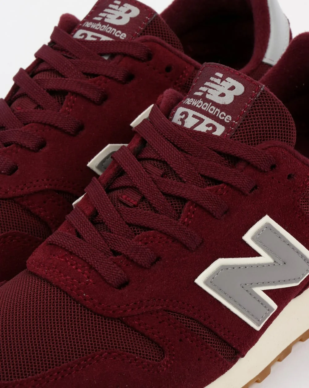 New Balance 373 Trainers Burgundy/Grey - Image 4