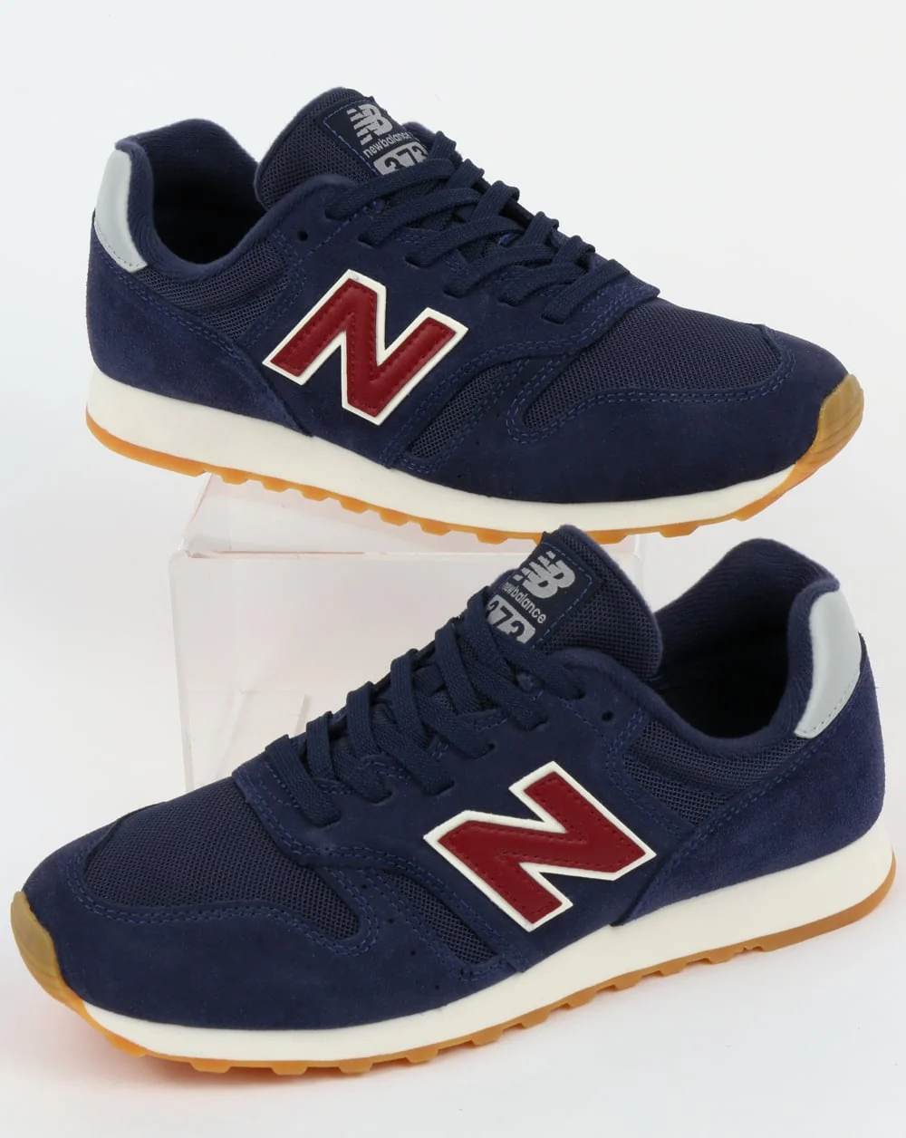 New Balance 373 Trainers Navy/Red