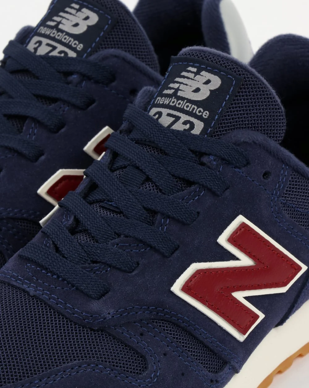 New Balance 373 Trainers Navy/Red - Image 4
