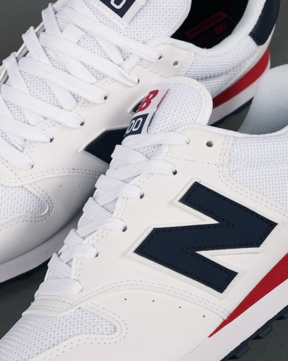 New Balance 500 Trainer White - Image 3