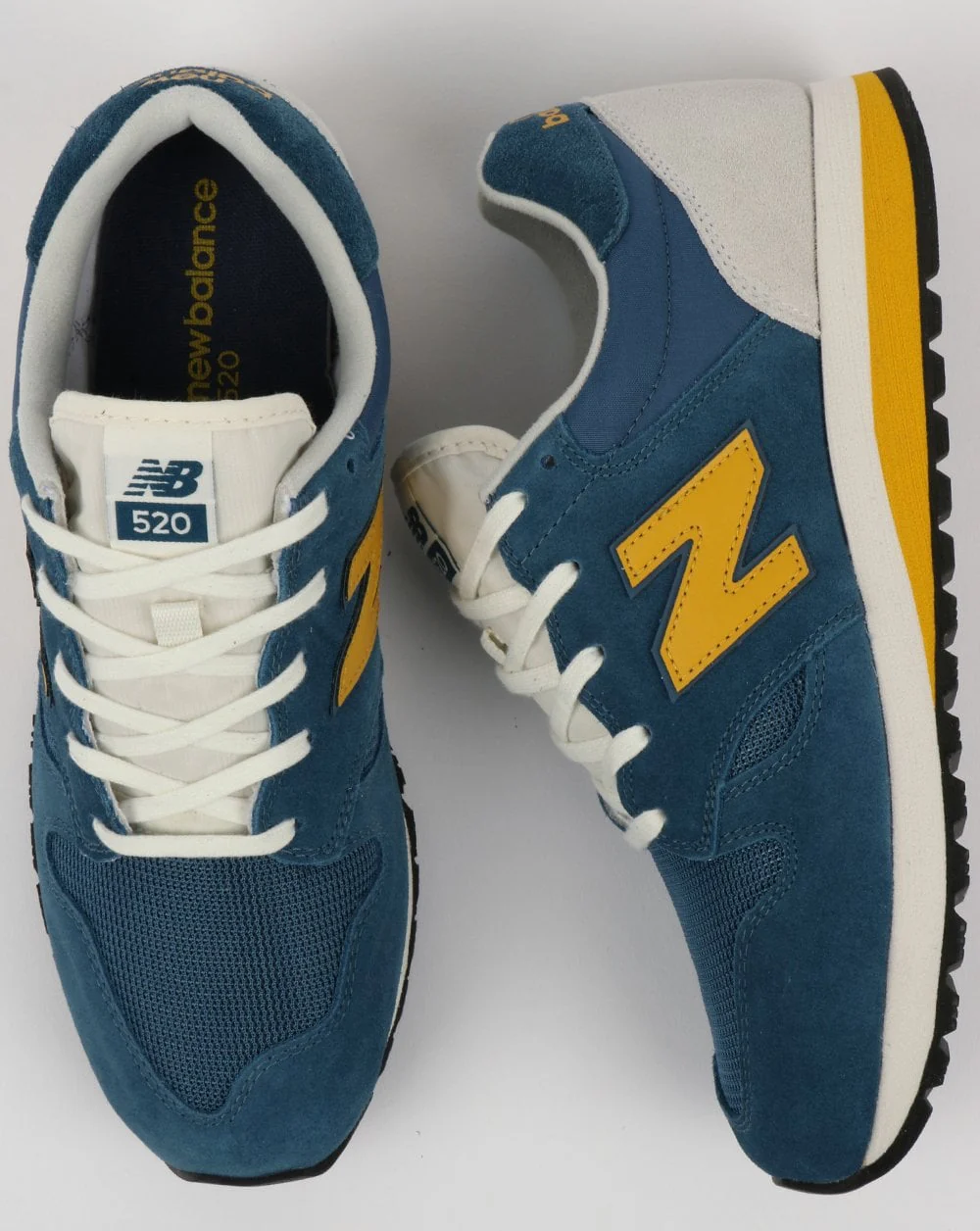 New Balance 520 Trainers Dark Blue/Varsity Gold - Image 2