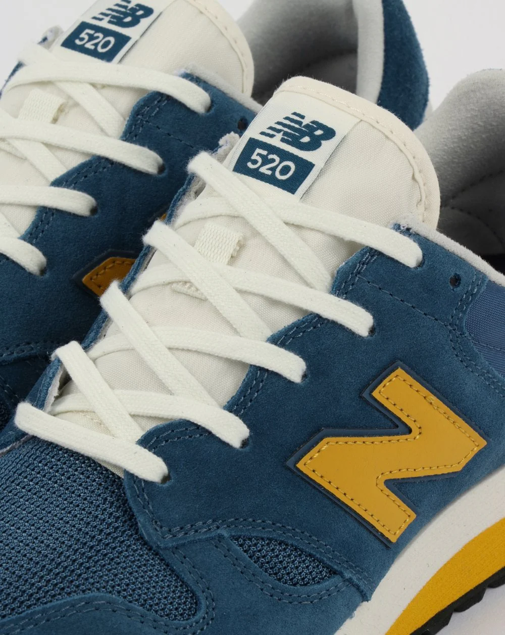 New Balance 520 Trainers Dark Blue/Varsity Gold - Image 4