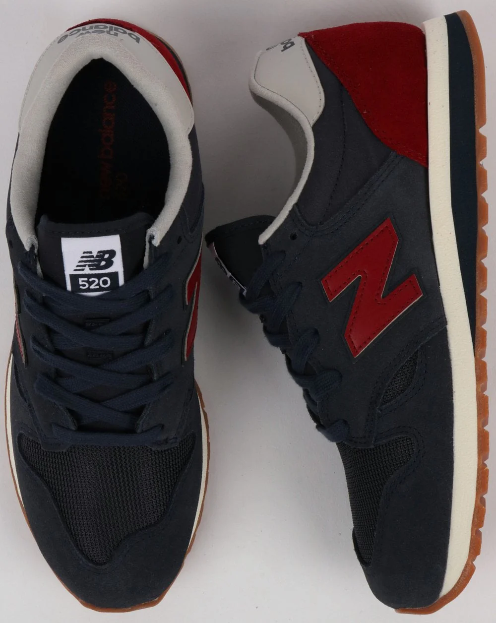 New Balance 520 Trainers Outerspace/Scarlet - Image 2