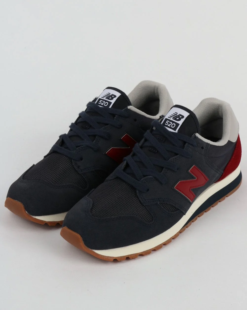 New Balance 520 Trainers Outerspace/Scarlet - Image 3