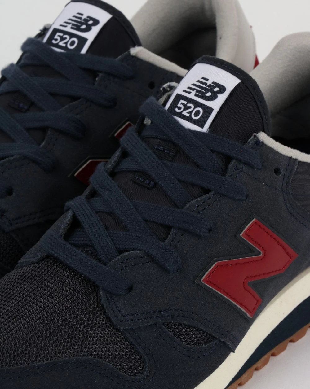New Balance 520 Trainers Outerspace/Scarlet - Image 4