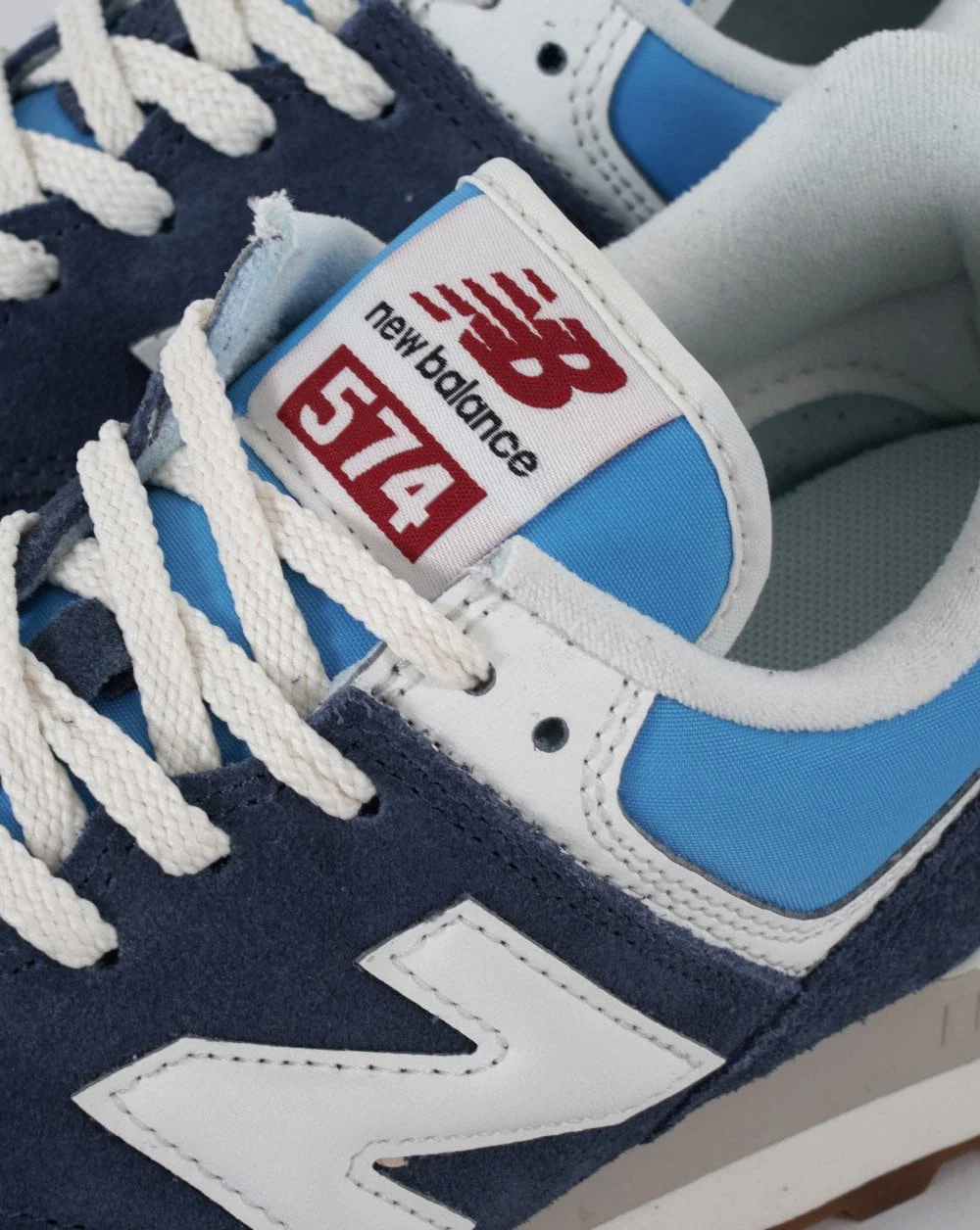 New Balance 574 Trainer Blue - Image 4