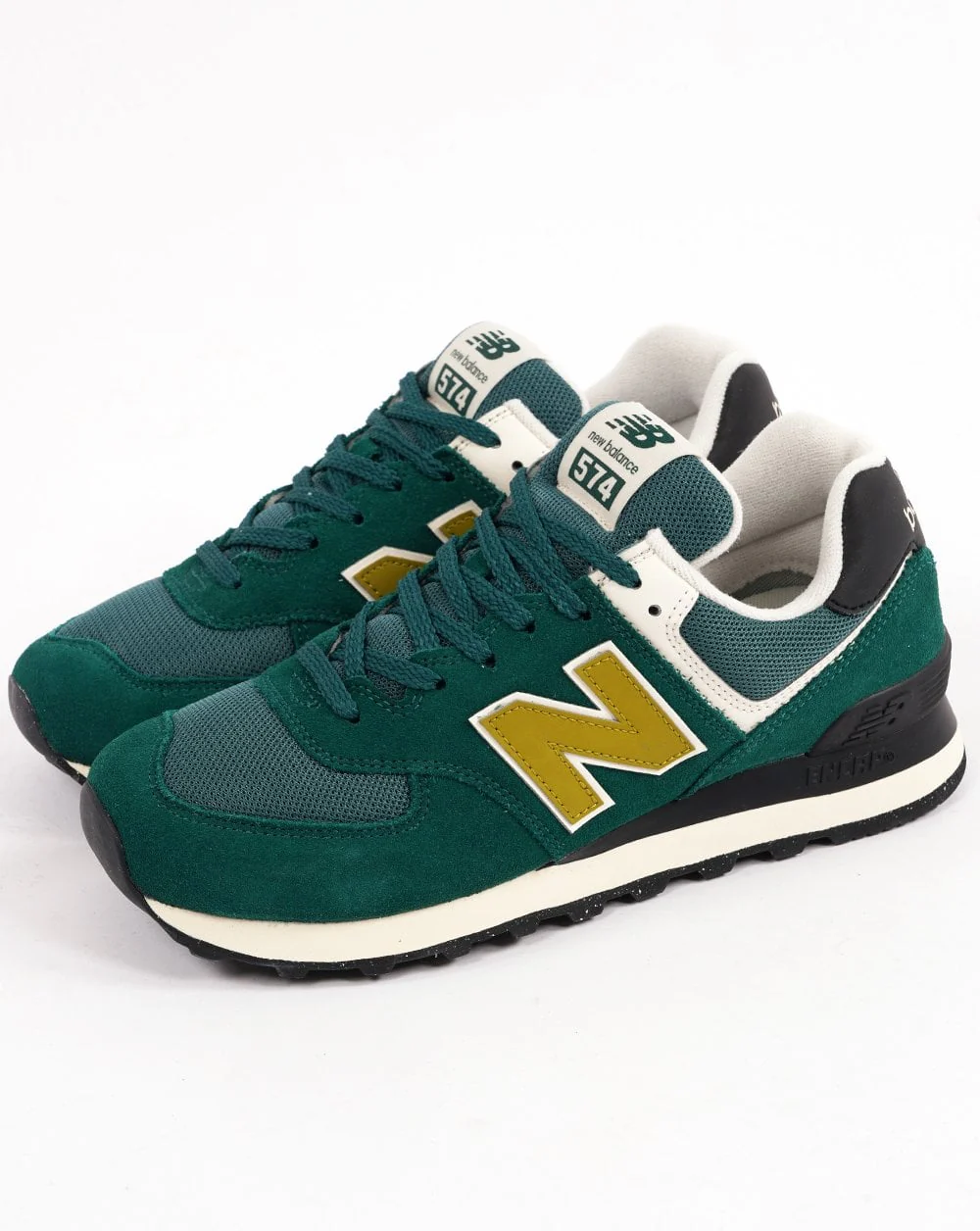 New Balance 574 Trainer Marsh Green - Image 2