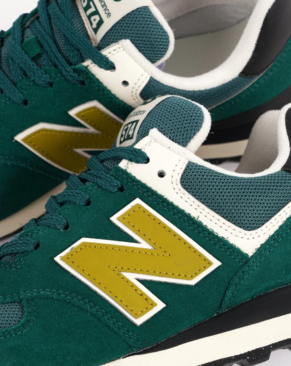 New Balance 574 Trainer Marsh Green - Image 3
