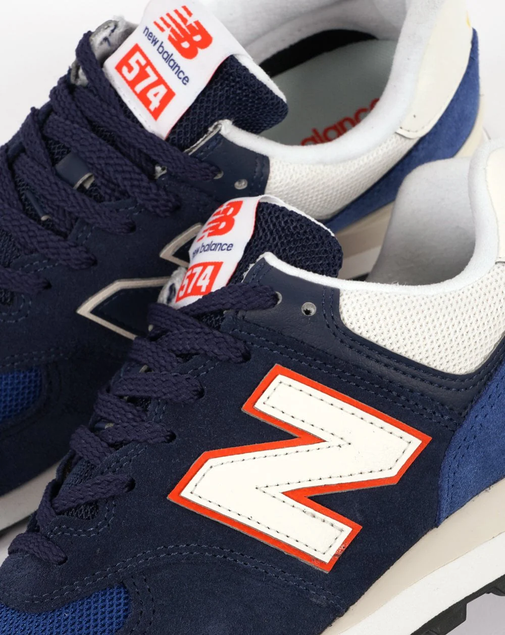 New Balance 574 Trainer Navy/Blue - Image 3