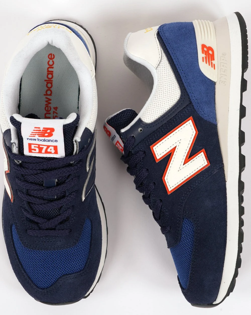 New Balance 574 Trainer Navy/Blue - Image 4