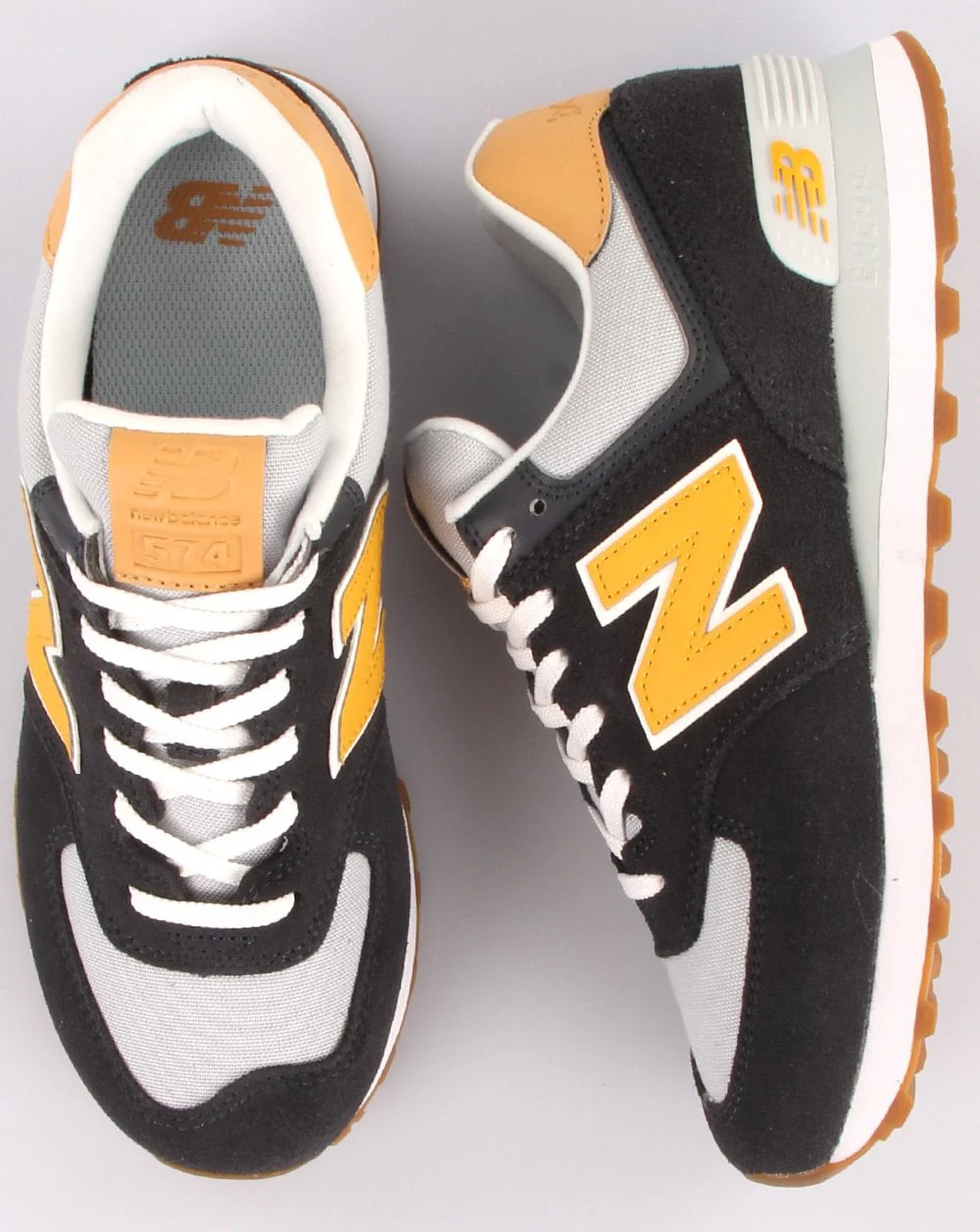 New Balance 574 Trainer Navy/Grey - Image 2