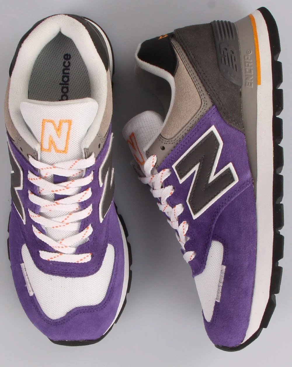 New Balance 574 Trainer Purple/Grey - Image 2
