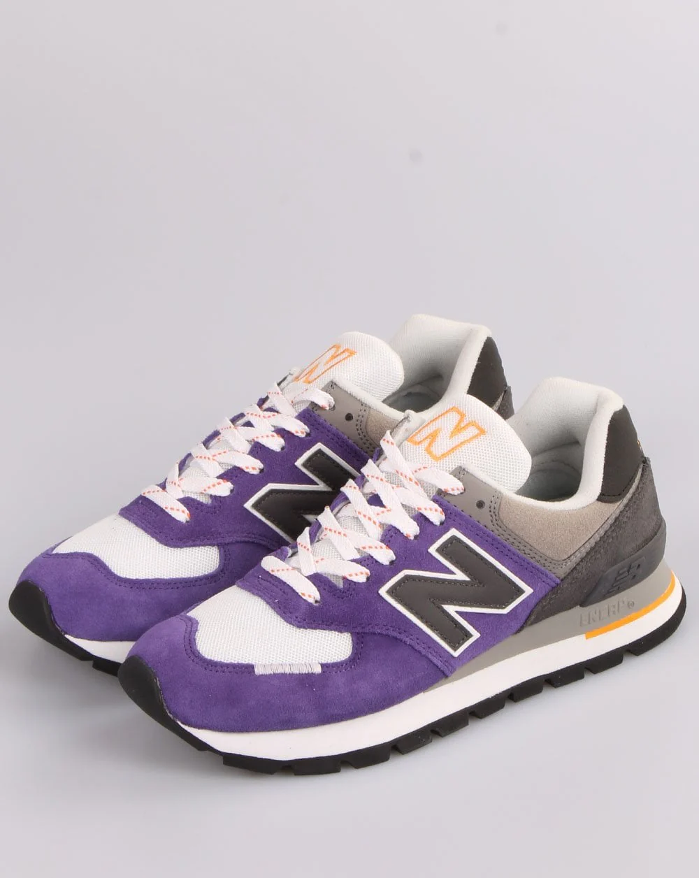 New Balance 574 Trainer Purple/Grey - Image 3