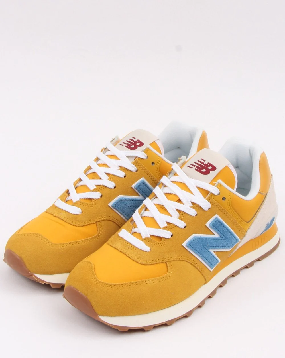 New Balance 574 Trainer Yellow - Image 3