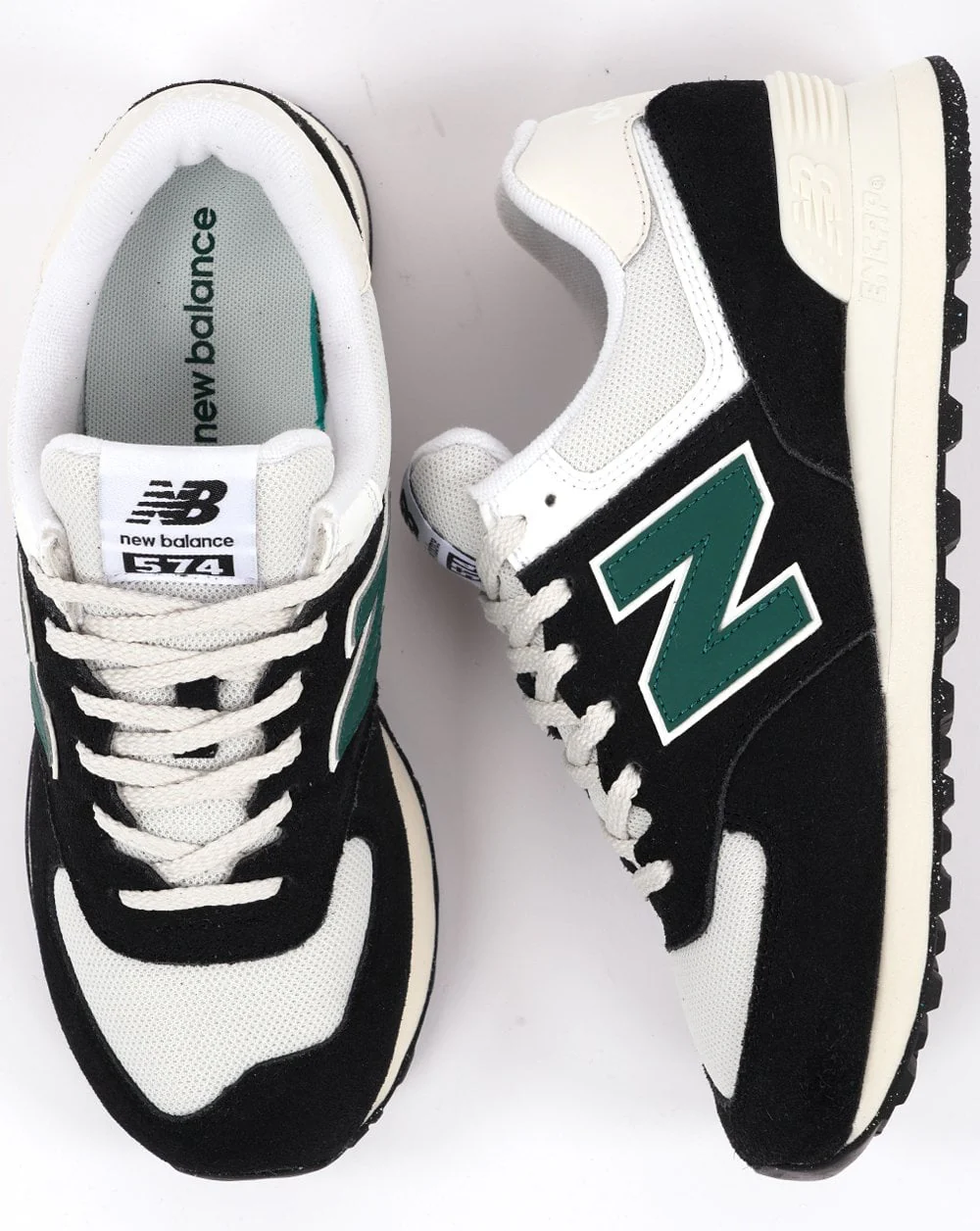 New Balance 574 Trainers Black - Image 4