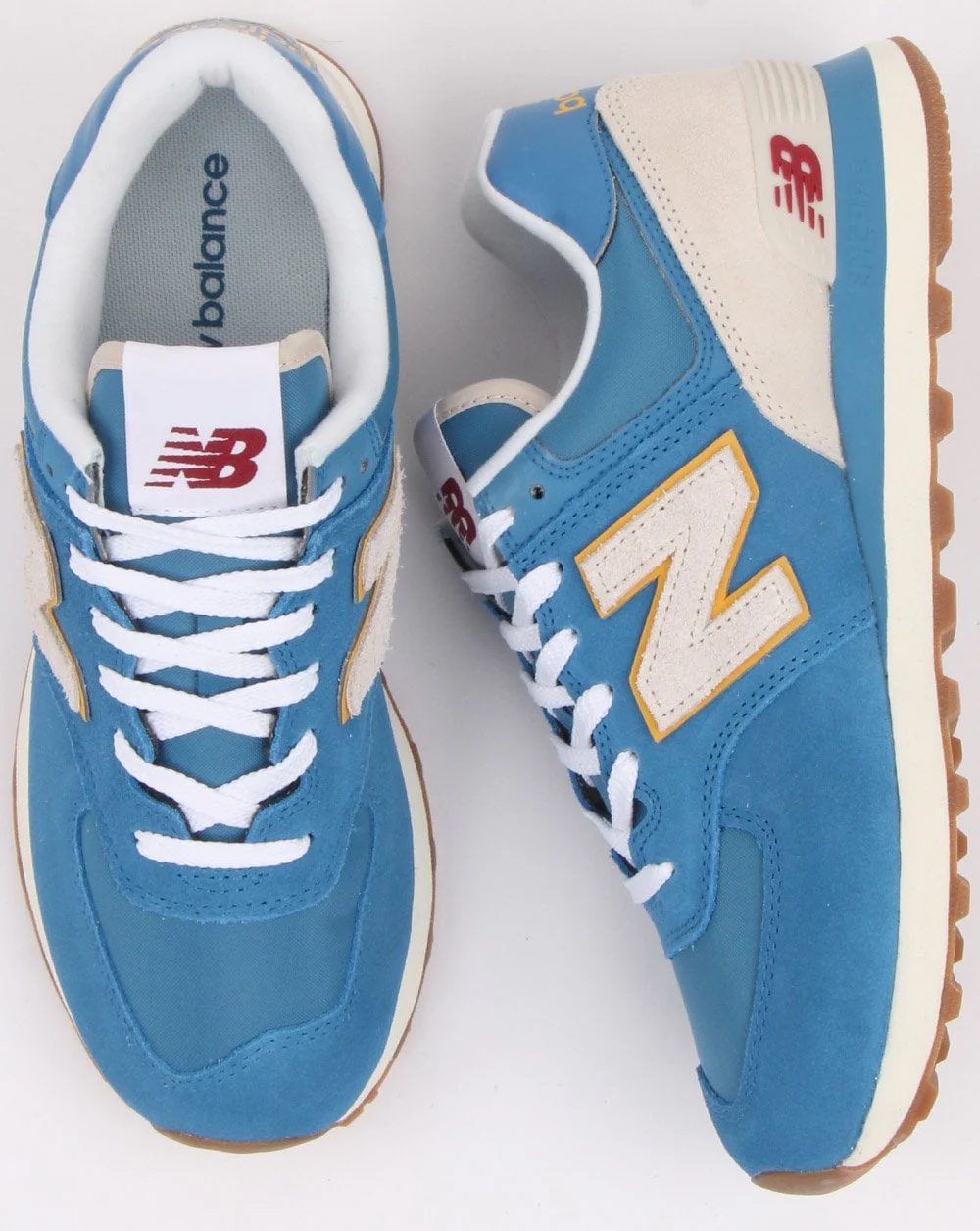 New Balance 574 Trainers Blue - Image 2