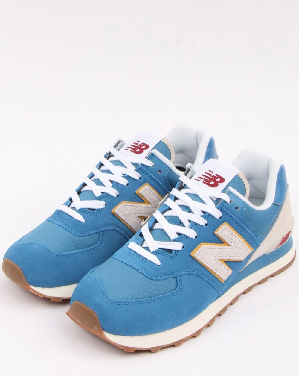 New Balance 574 Trainers Blue - Image 3