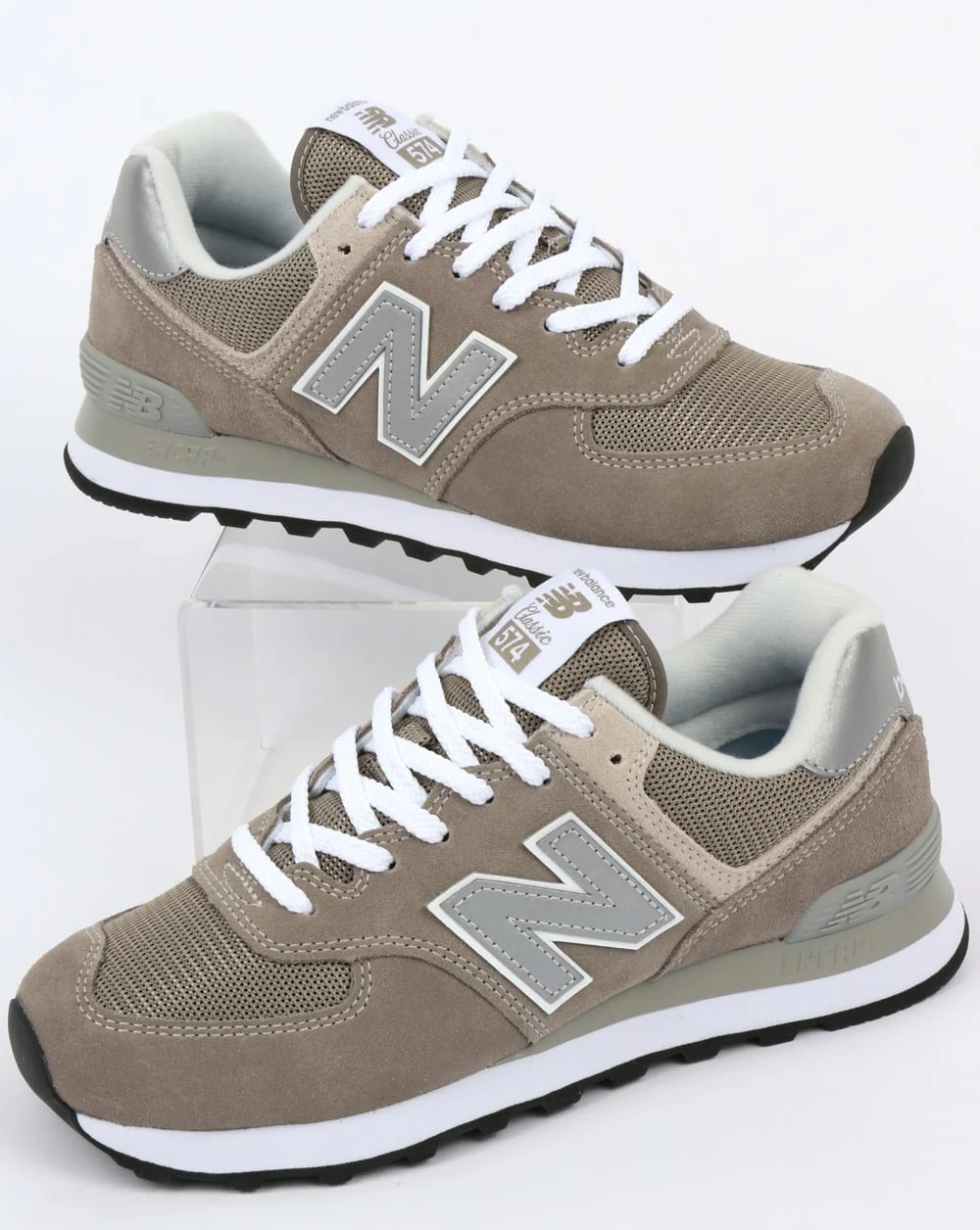 New Balance 574 Trainers Grey/Grey