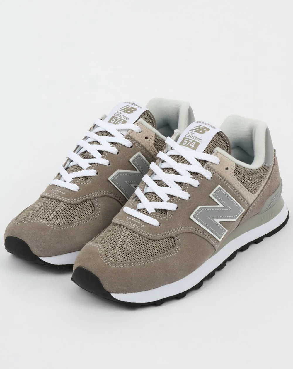 New Balance 574 Trainers Grey/Grey - Image 3