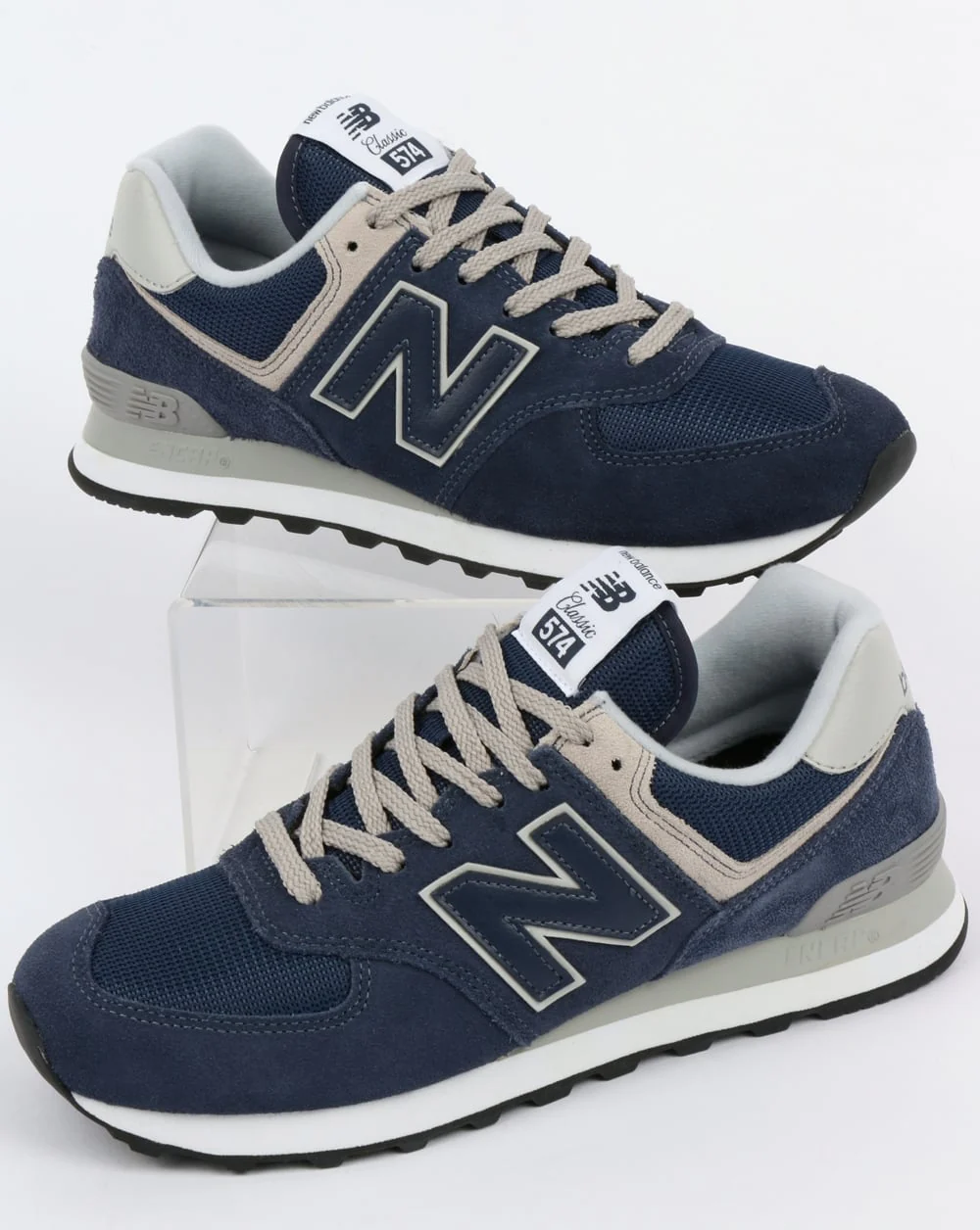 New Balance 574 Trainers Navy/Grey