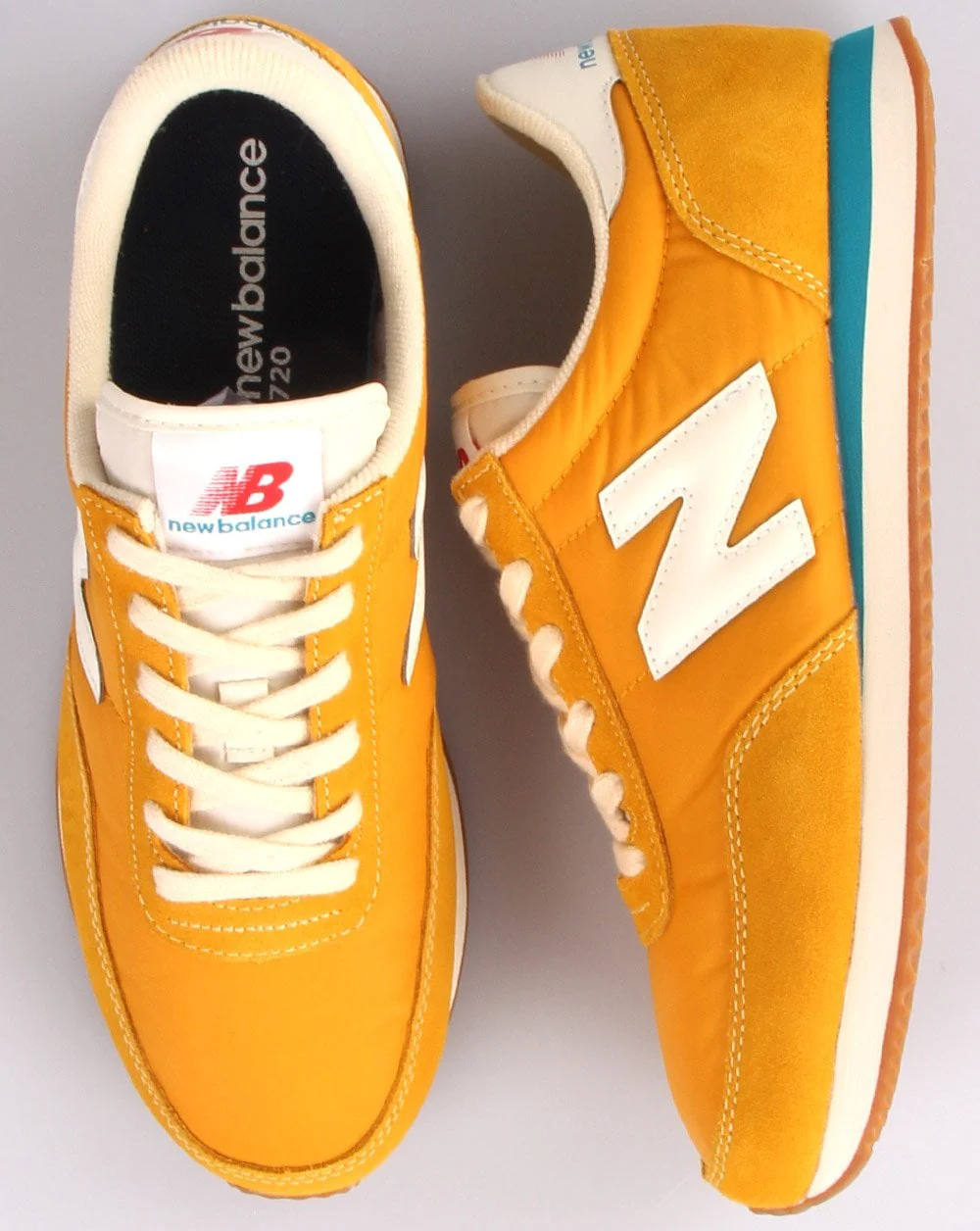 New Balance 720 Trainer Yellow/Blue - Image 2