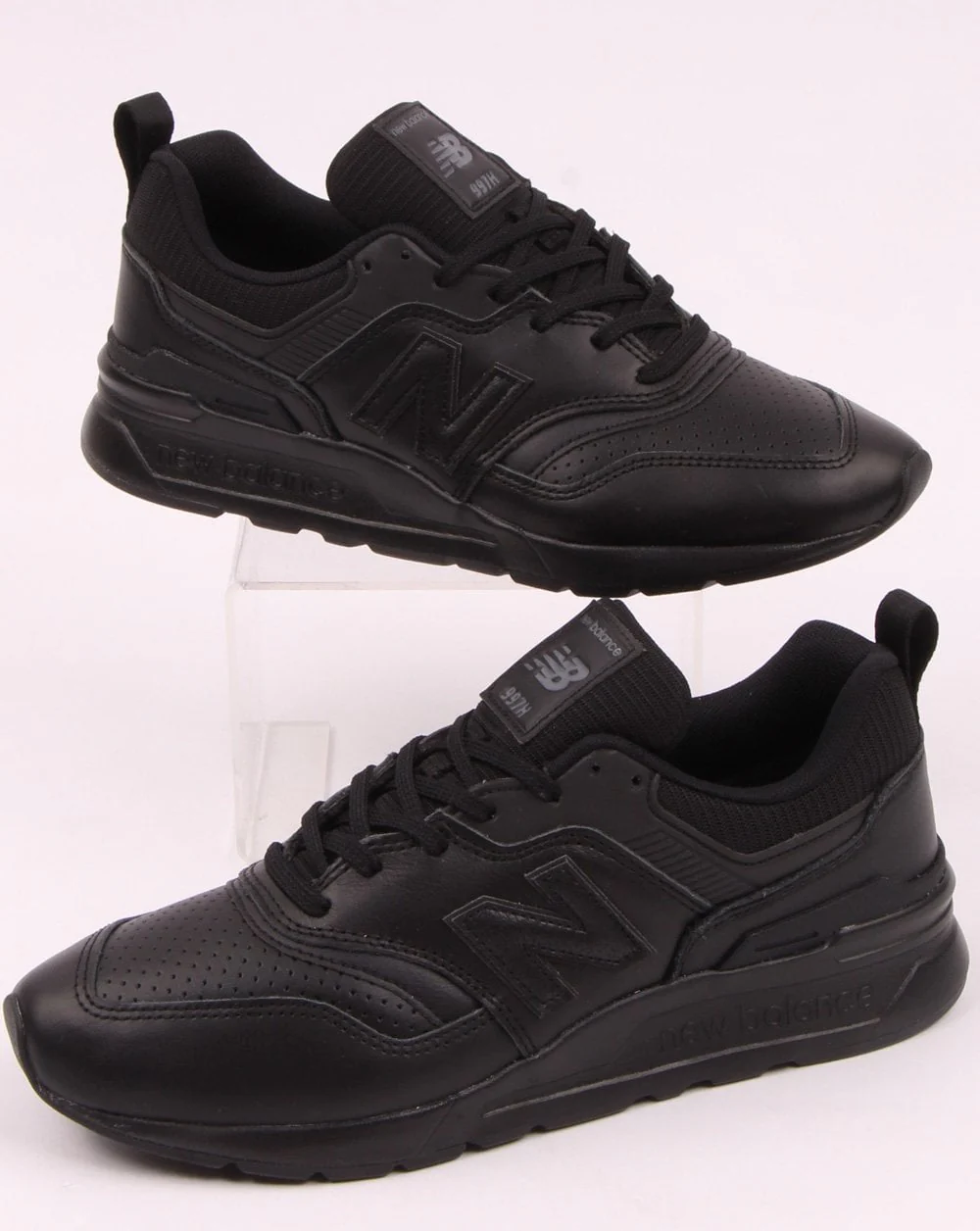 New Balance 997 Leather Trainers Black