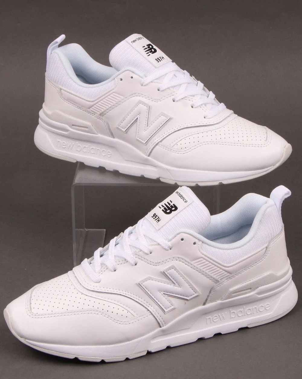 New Balance 997 Leather Trainers White