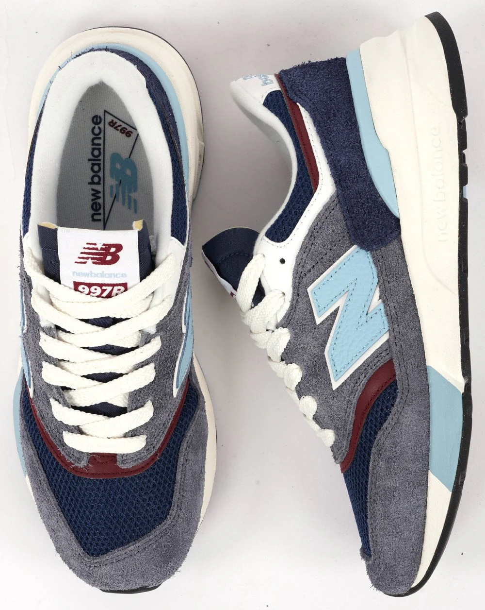 New Balance 997 Trainer Dark Arctic Grey - Image 4
