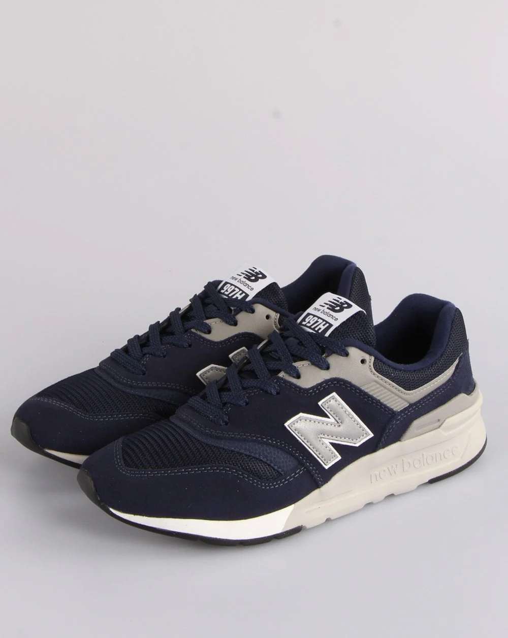 New Balance 997 Trainer Navy/Grey - Image 3
