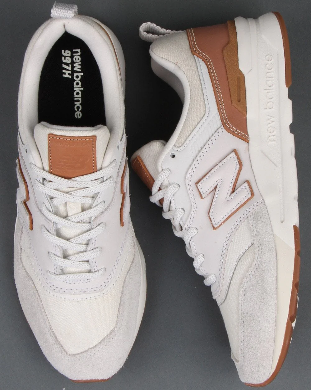 New Balance 997 Trainers White - Image 2