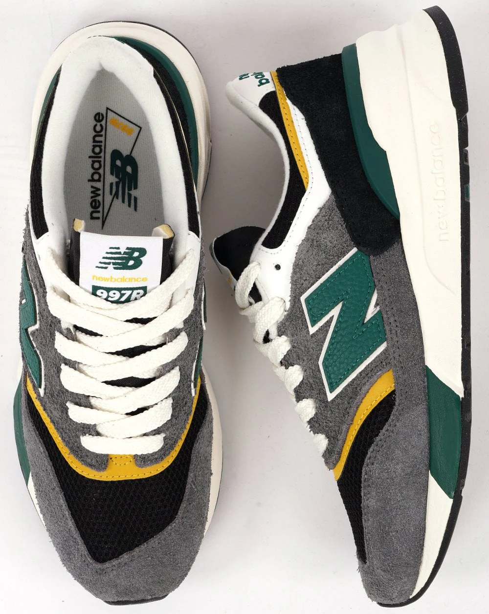 New Balance 997R Trainer Black/Grey - Image 5