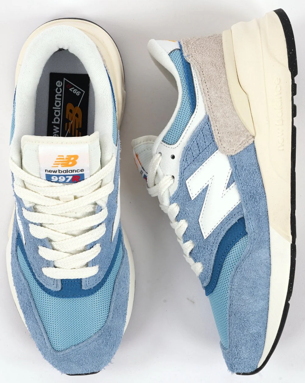 New Balance 997R Trainer Blue/Grey - Image 4