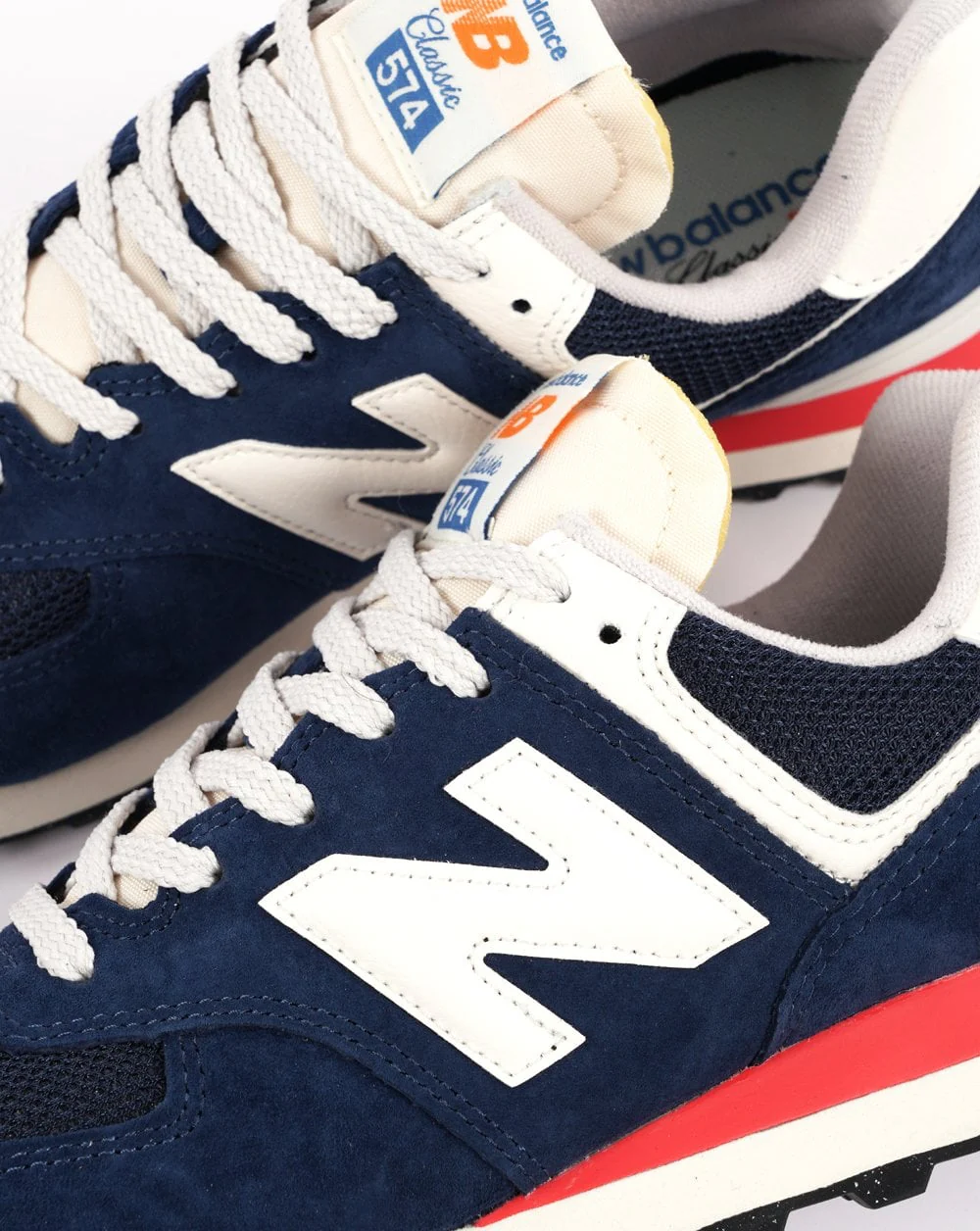 New Balance Classic 574 Trainers Navy - Image 3