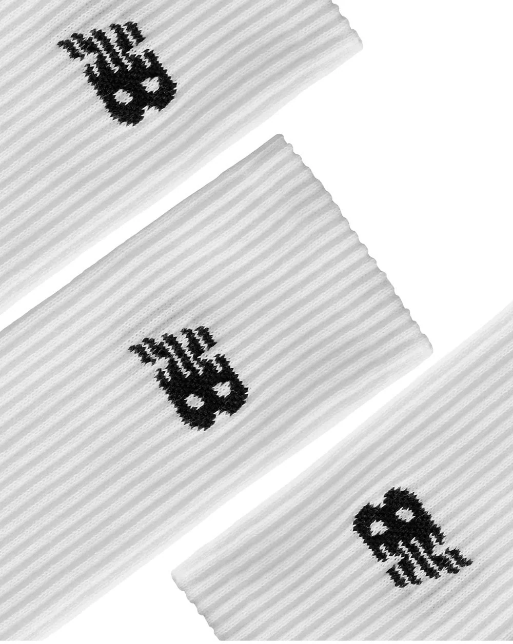 New Balance Everyday Crew Socks 6 Pack White - Image 2