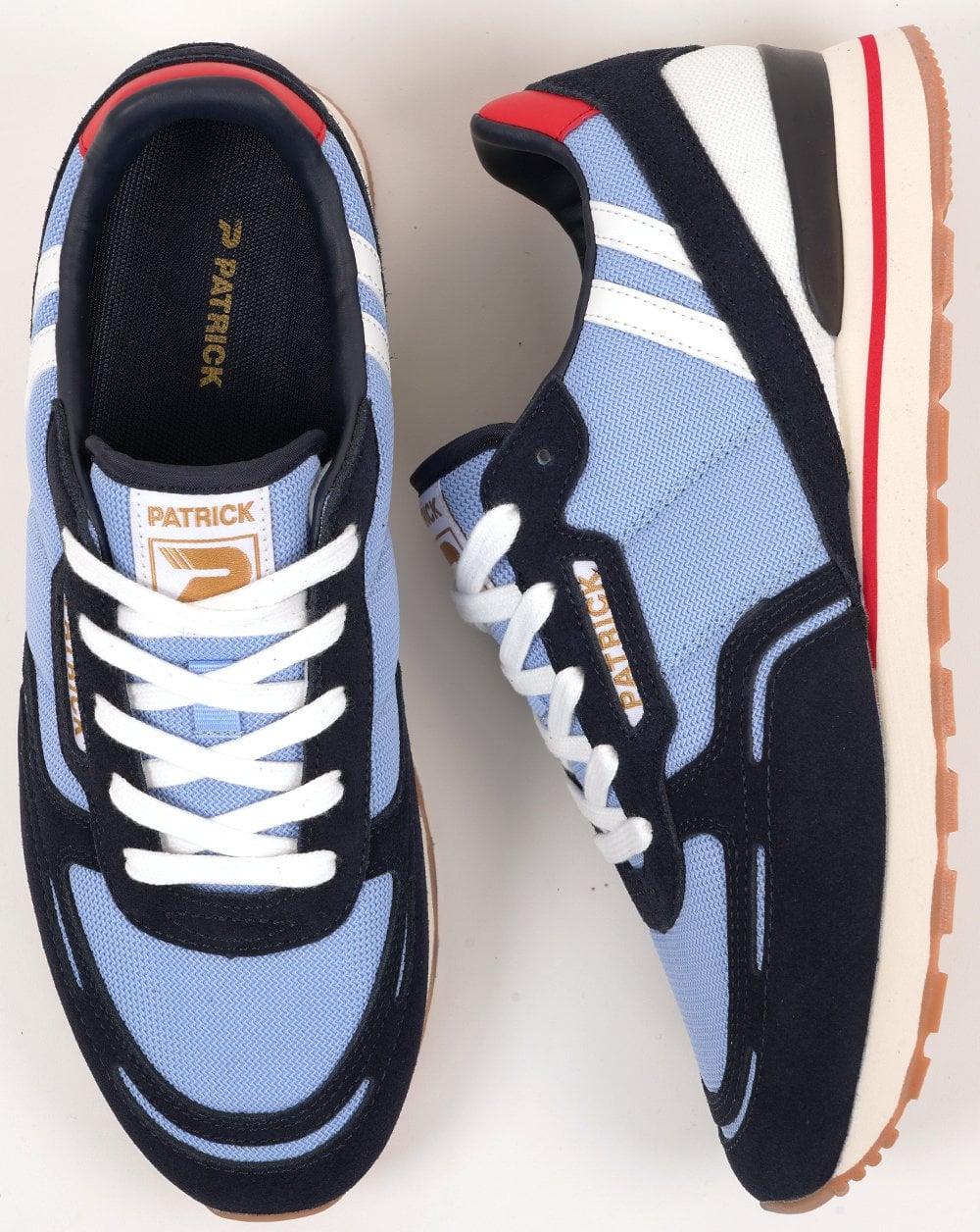 Patrick Brondby Trainers Navy Sky - Image 2