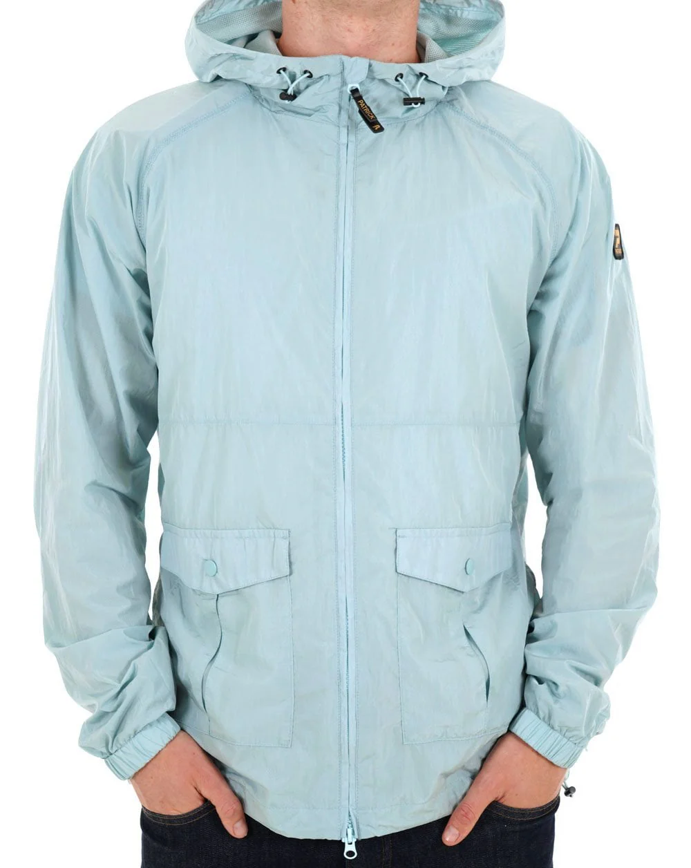 Patrick Chapman Shell Jacket Light Blue - Image 3