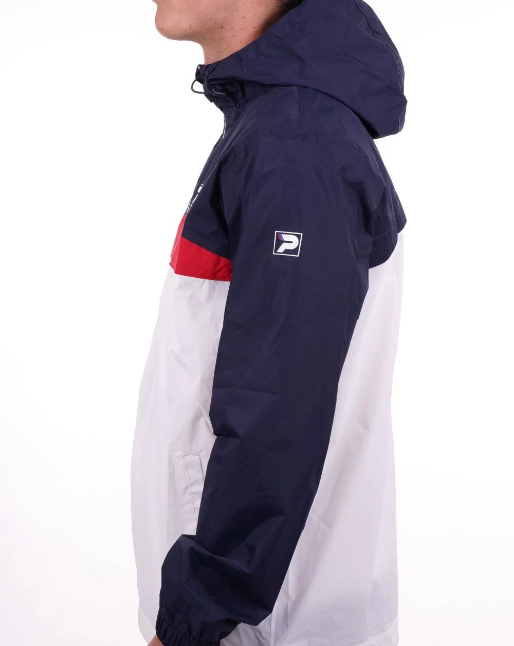 Patrick Classic Cagoule Navy/White - Image 2