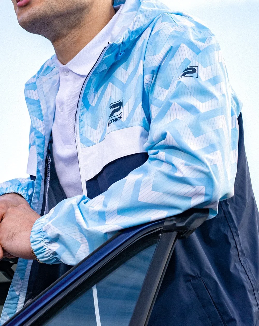 Patrick Classic Cagoule Sky Blue - Image 2