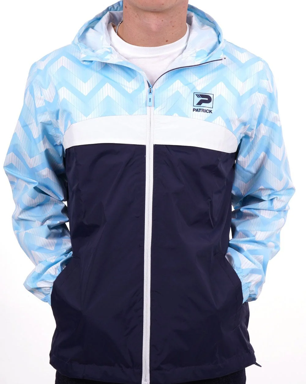 Patrick Classic Cagoule Sky Blue - Image 3