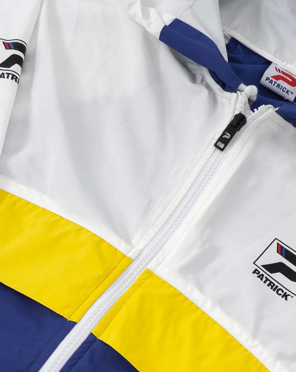 Patrick Classic Cagoule White Yellow Royal - Image 4