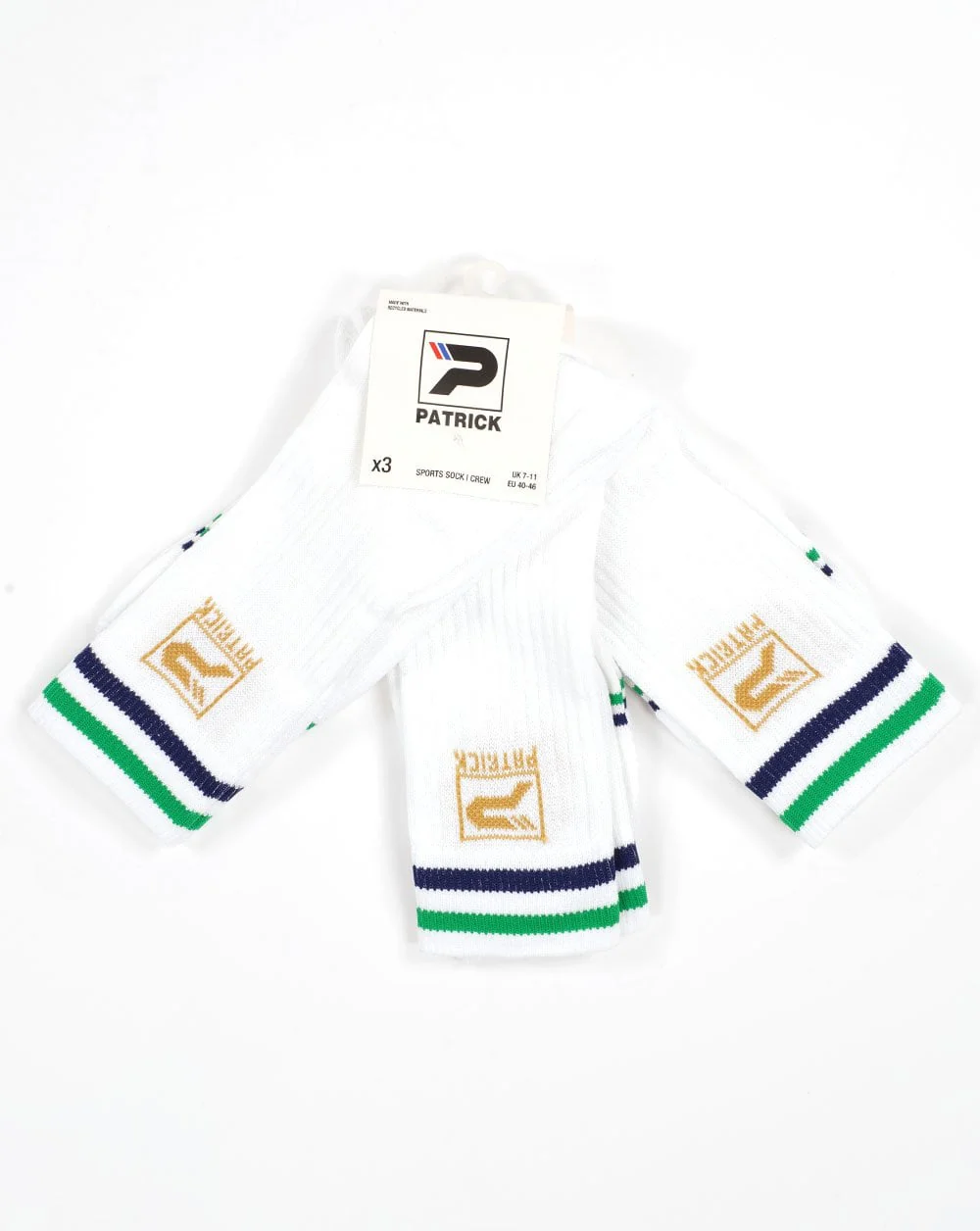 Patrick Copenhagen 3 Pack Socks White - Image 2