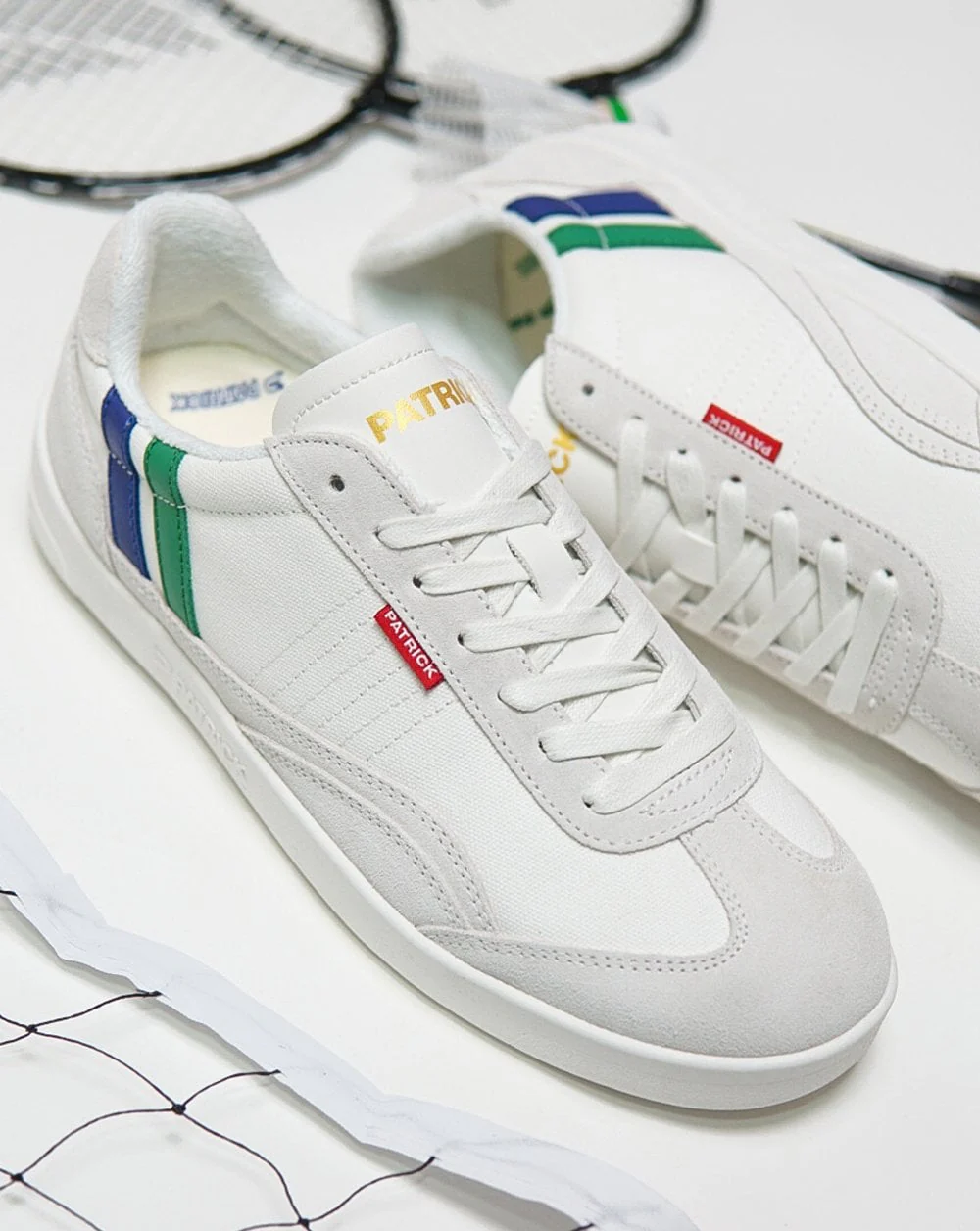 Patrick Copenhagen Canvas Trainer White - Image 2