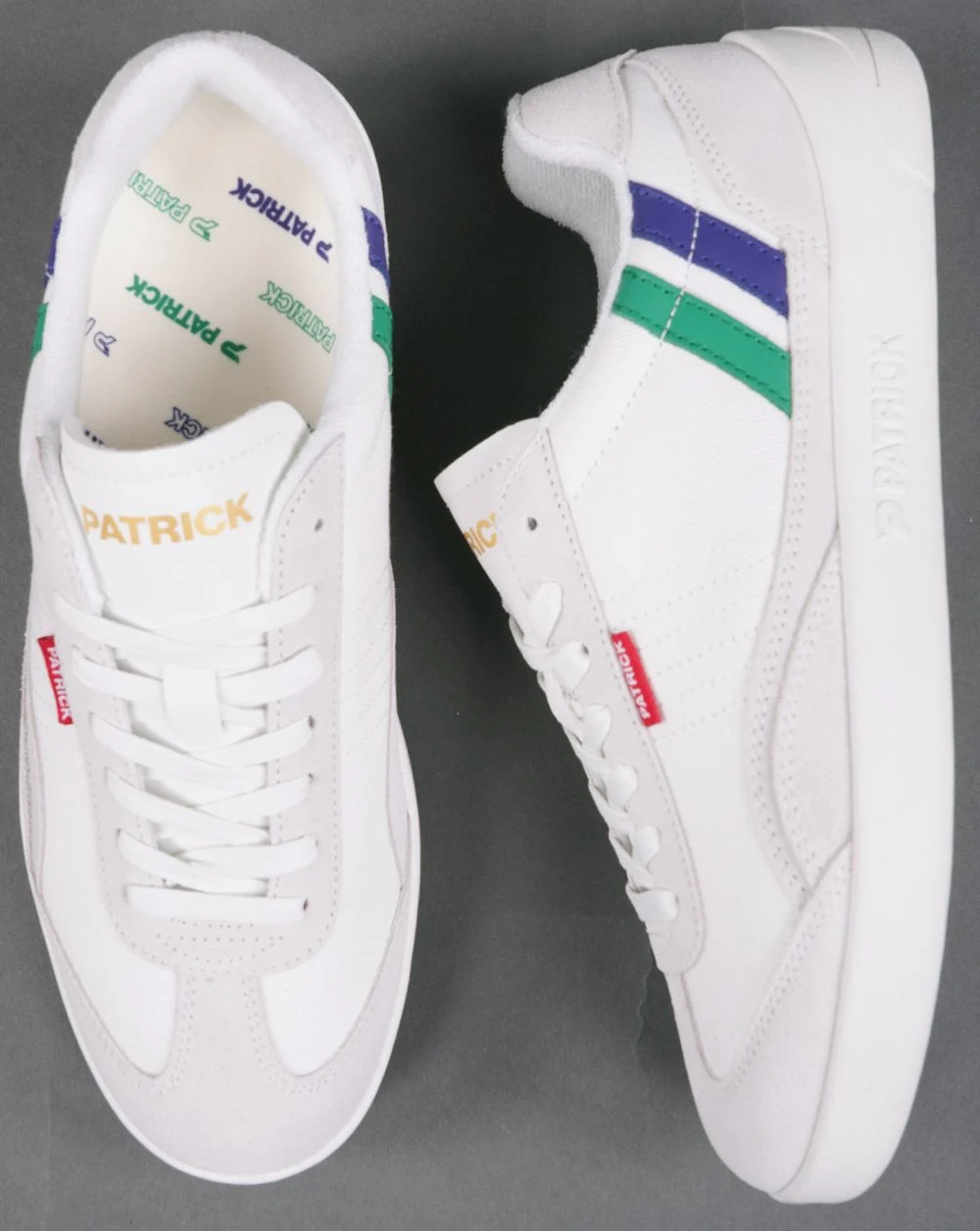 Patrick Copenhagen Canvas Trainer White - Image 3