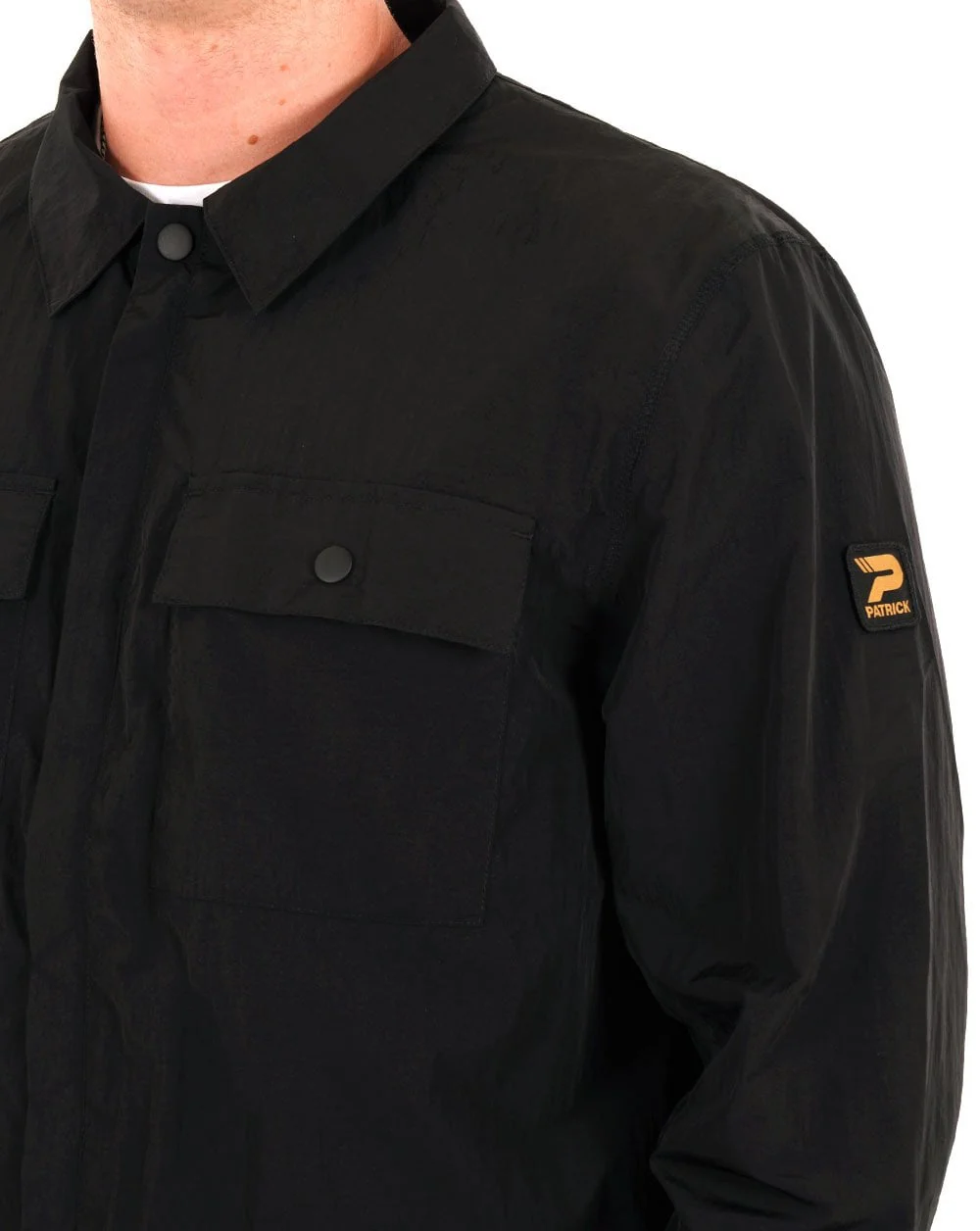 Patrick Jackson Overshirt Black - Image 2