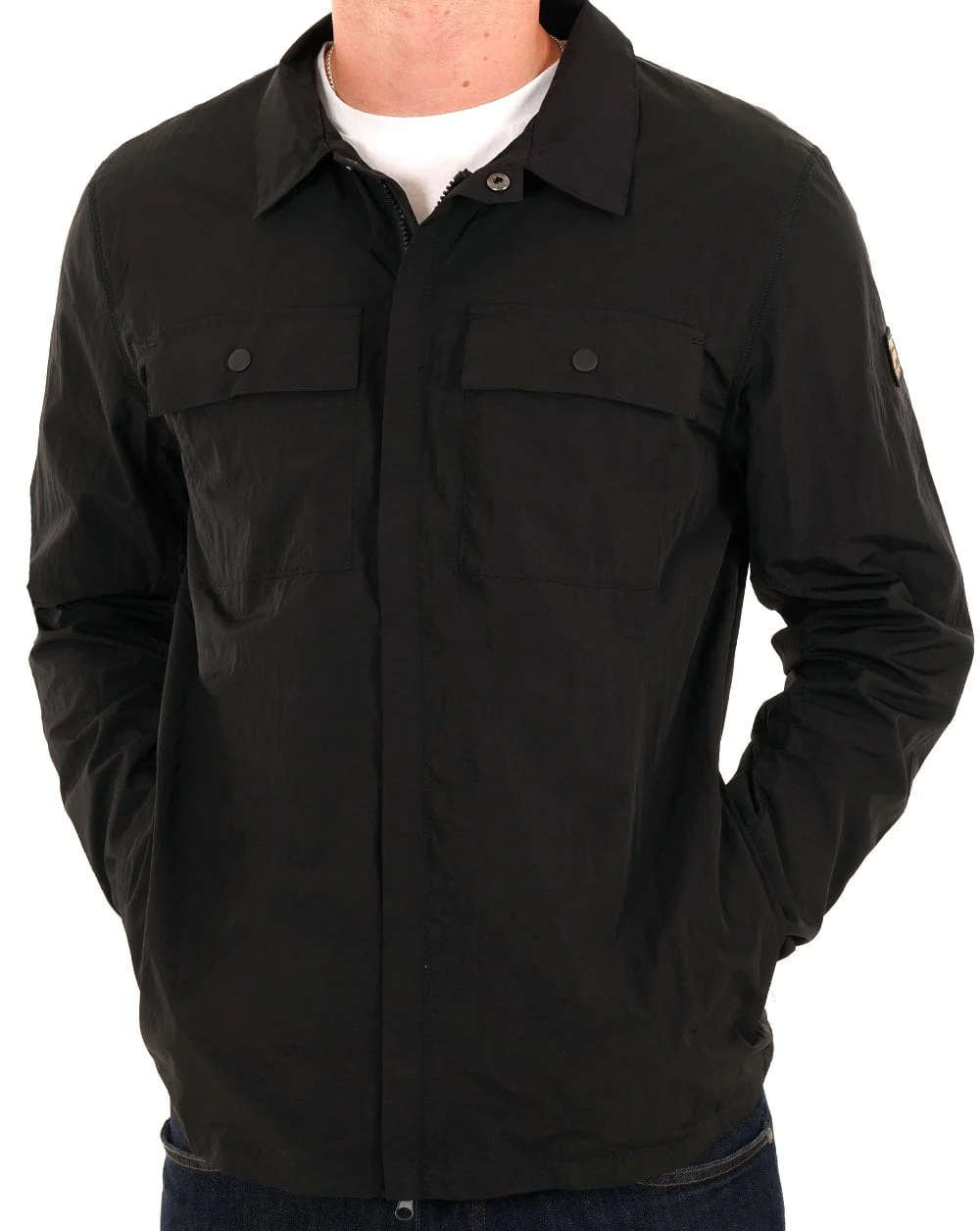 Patrick Jackson Overshirt Black - Image 3