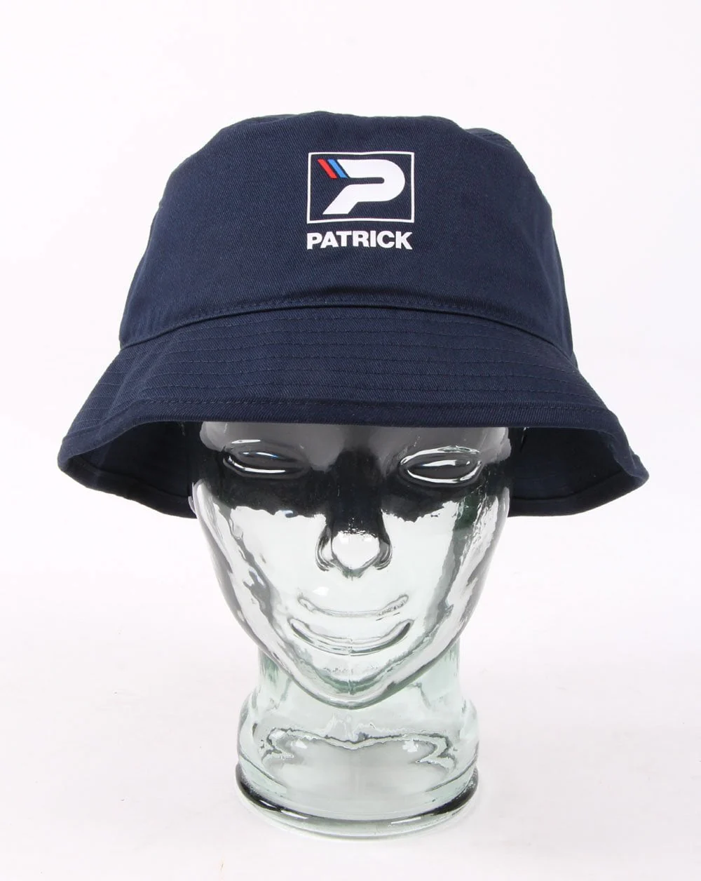 Patrick Logo Bucket Hat Navy