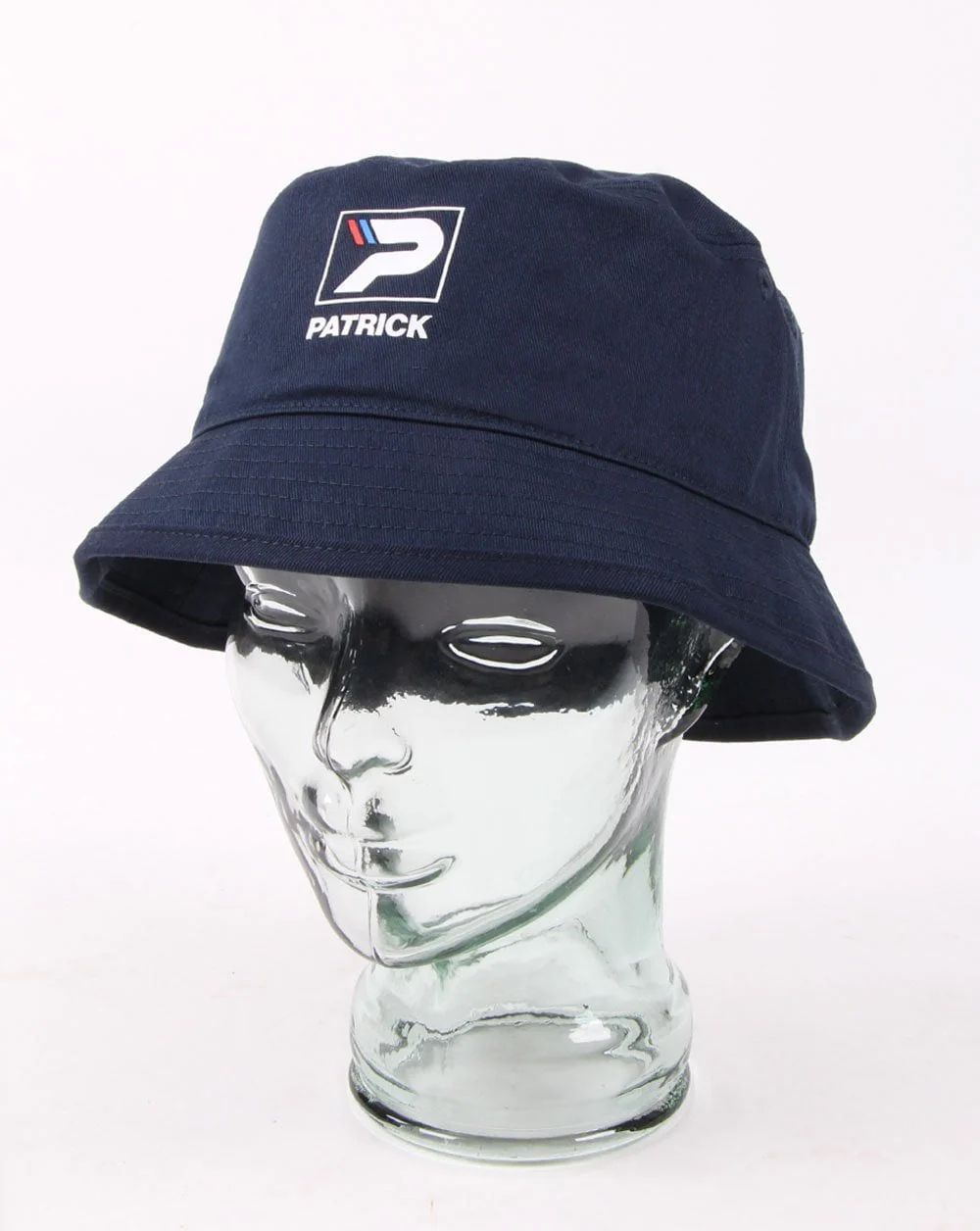 Patrick Logo Bucket Hat Navy - Image 3