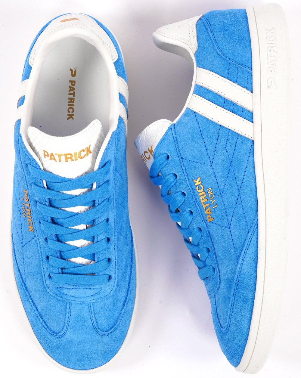 Patrick Lyon Trainers Blue/White - Image 5