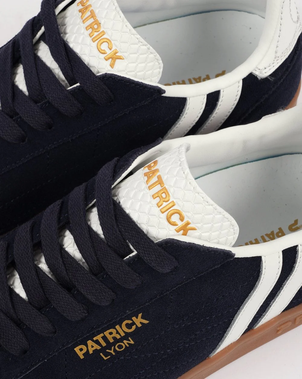 Patrick Lyon Trainers Navy/White/Gum - Image 3